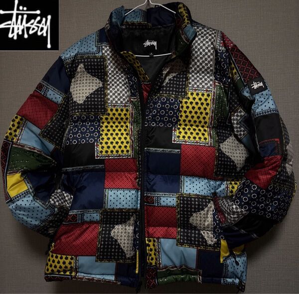 Stussy Patchwork Puffer Jacket