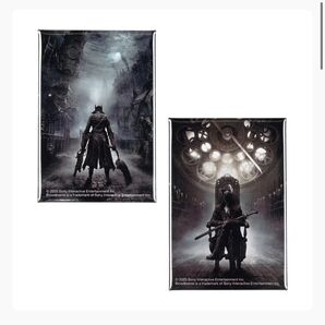 bloodborne スクエアマグネット「狩人」「時計塔のマリア」 Grapht ブラッドボーン
