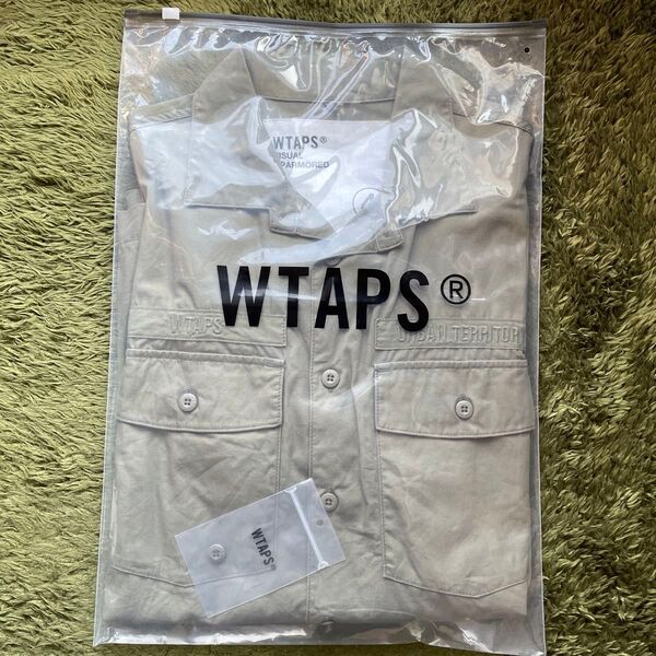 WTAPS 22AW CBW L/S cotton poplin 【極美品】 222BRDT-SHM01 military