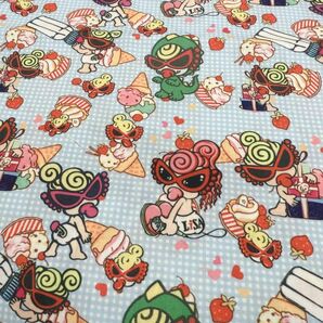 ヒスミニ生地G☆50x140 ハギレ