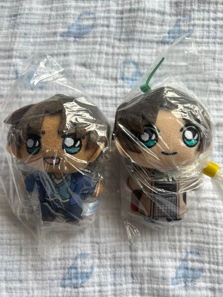 【非売品/新品未使用】服部平次 & 遠山和葉 ぬいぐるみ マスコット 2点セット セガ プライズ