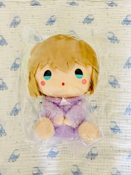 【新品/未使用】灰原哀 ぽわぽわおすわり ぬいぐるみ セガラッキーくじ オンライン もこもこリラックスタイム