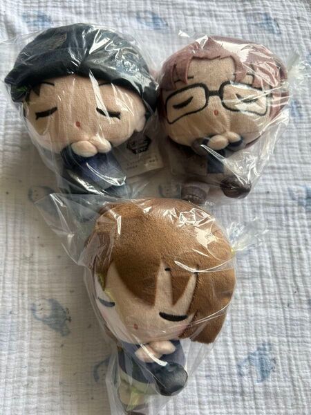 【非売品/新品未使用】名探偵コナン すやちびぃ ミニ ぬいぐるみ Vol.3 灰原哀 & 赤井秀一 & 沖矢昴