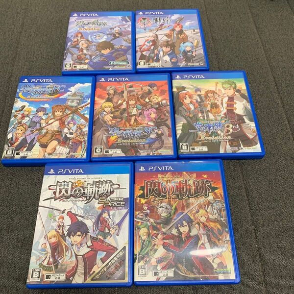 英雄伝説 軌跡シリーズ7本セット psvita