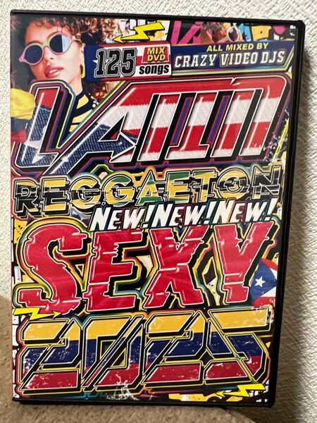 LATIN Reggaeton SEXY 2025!洋楽3枚組DVD