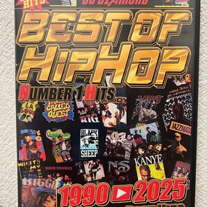 BEST OF HIPHOP 1990→2025!3枚組DVD