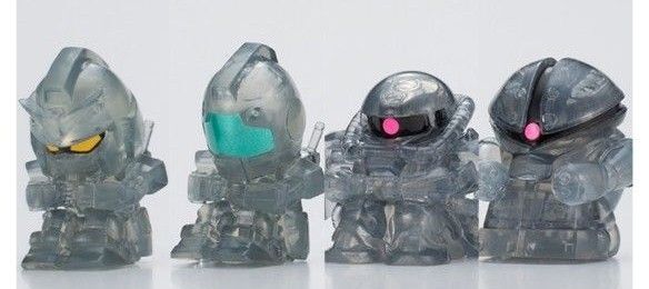 セブン&アイ限定まちぼうけ 機動戦士ガンダムの場合 ブラッククリアVer.フルコンプ
