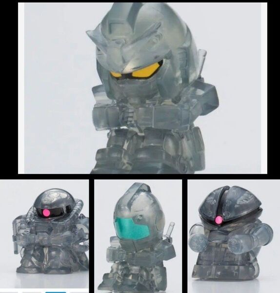 セブン&アイ限定まちぼうけ 機動戦士ガンダムの場合 ブラッククリア フルコンプ