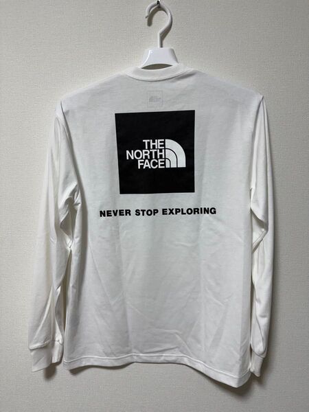 【未使用品】ノースフェイス バックスクエアロゴTシャツ