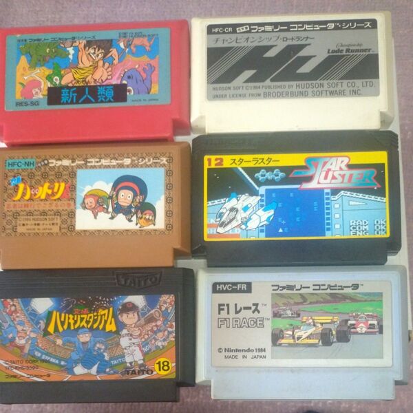 ファミコンソフト 6本セット