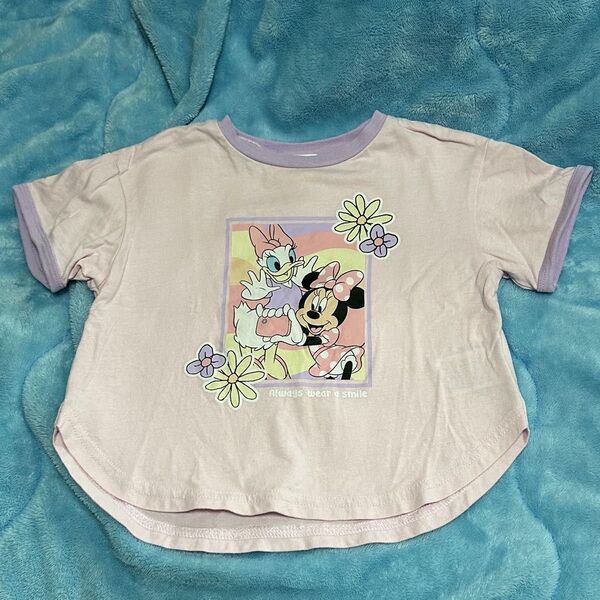 ディズニー ミニー&デイジー 半袖Tシャツ