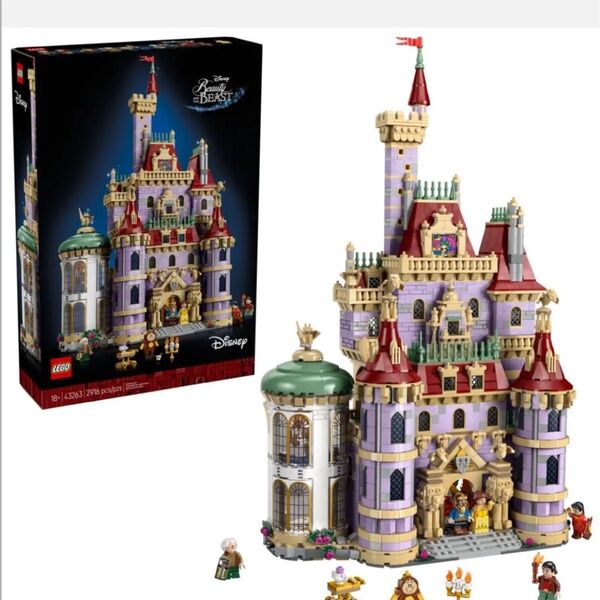レゴ ディズニープリンセス 美女と野獣のおしろ(43263)Lego 新品 未開封