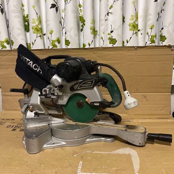 日立工機 190mm 卓上スライド丸ノコ C7RSB 切断機 HITACHI 電動工具 ハイコーキ ※ライト不良