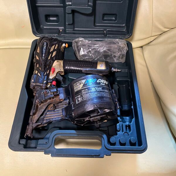 日立 高圧エア釘打機 90mm NV90HM 高圧ロール釘打機 エアー工具 コンプレッサー用 ハイコーキ コイルネイラ