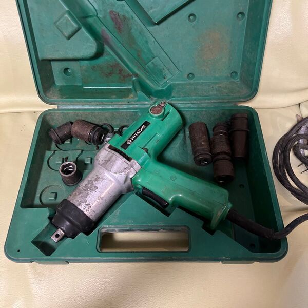 日立工機 インパクトレンチ 100v WH14 電動工具 HITACHI おまけのソケット付き