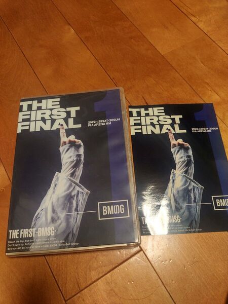 (初回仕様) ジャケットサイズステッカー (初回) THE FIRST -BMSG- 2DVD/THE FIRST FINAL