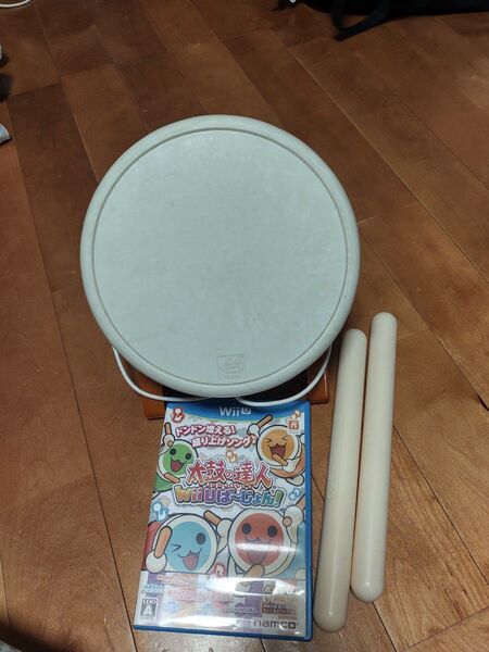 【Wii U】 太鼓の達人 Wii Uば~じょん! 太鼓 バチ セット