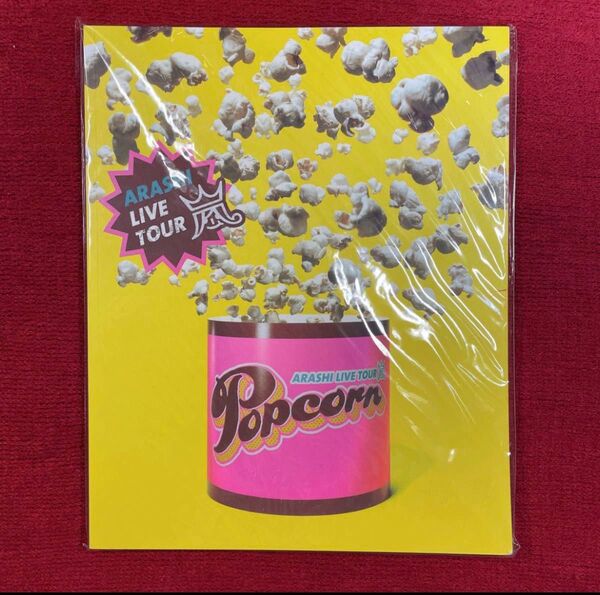 嵐 ARASHI LIVE TOUR Popcorn パンフレット 大野智 櫻井翔 相葉雅紀 二宮和也 松本潤