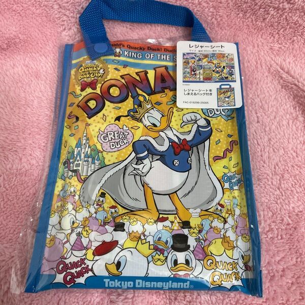 東京ディズニーリゾートTDR ディズニーランド ドナルドパルパルーザ レジャーシート 未使用
