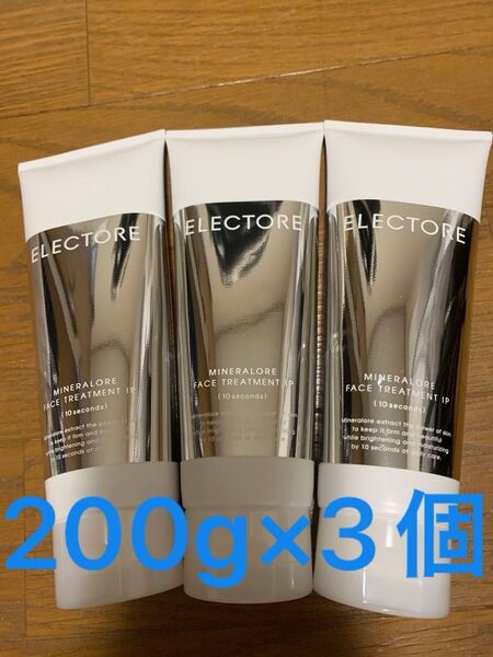 未使用 エレクトーレ ミネラルオーレ フェイストリートメント IP 200g ×3個 合計600g