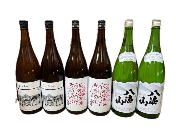 日本酒一升瓶 3種類6本 1800ml