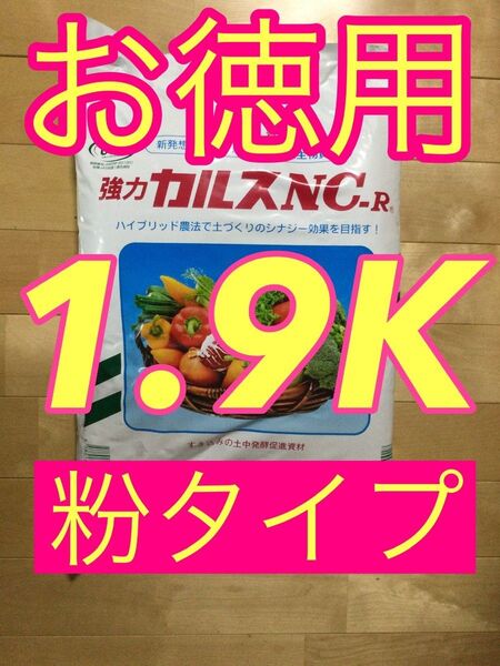 カルスNC-R 粉状 1900g 19坪分 2025年3月製造分