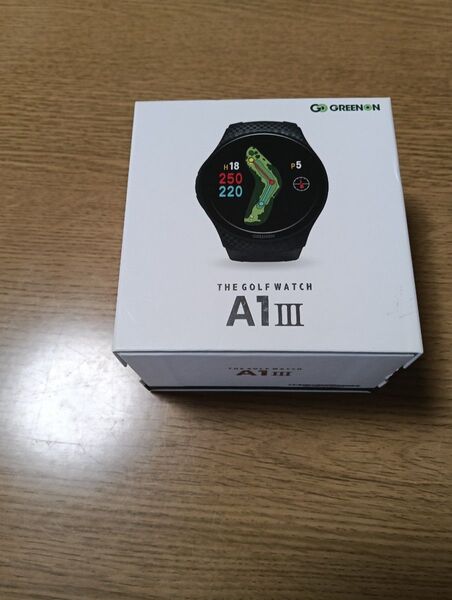 グリーンオン ザ・ゴルフウォッチ エーワンスリー GreenOn THE GOLF WATCH A1-III ゴルフ GPS