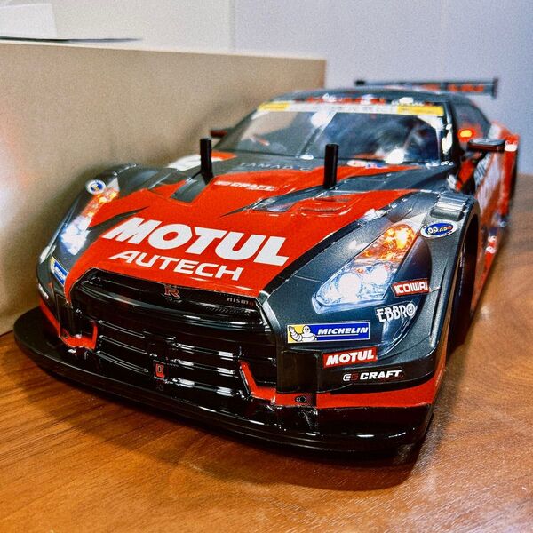 電飾付き SP.1584 MOTUL AUTECH GT-R スペアボディセット 51584 タミヤ