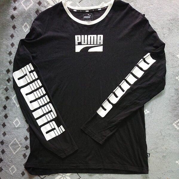 size L PUMA 長袖Tシャツ