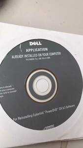 DELL　APPLICATION　ALREADY INSTALLED ON YOUR COMPUTER P/N M085R Rev.A00 March 2009