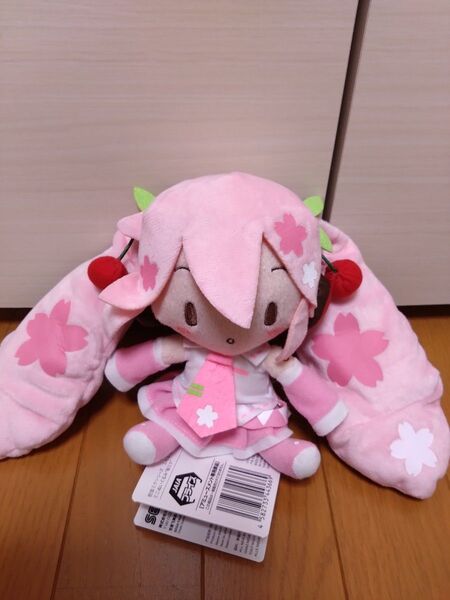 初音ミクシリーズ ふわぷち ミニぬいぐるみ 桜ミク プライズ