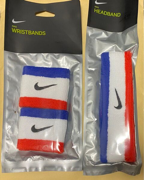 NIKE ナイキ リストバンド ヘアバンド トリコロール
