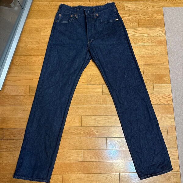 Levi's 501デニム リジッド W29 L32(ウォッシュ済)