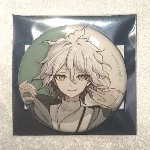 ダンガンロンパ 缶バッジ 狛枝凪斗 赤倉