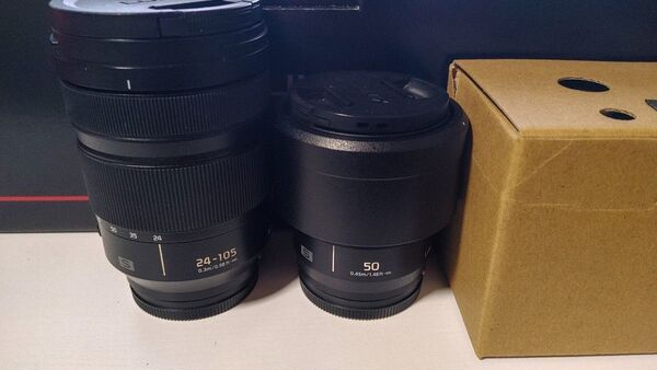 5/13までの限定価格 lumix S 24-105 f4 50mm f1.8 2本セット