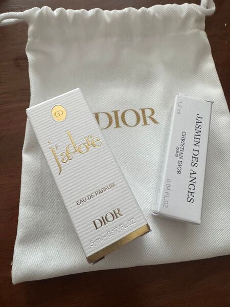 Dior ディオール ジャドール jadore 香水5ml オードゥ トワレ ジャスミン 1.2ml