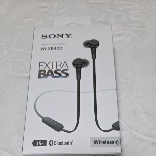 SONY WI-XB400 ワイヤレスイヤホン