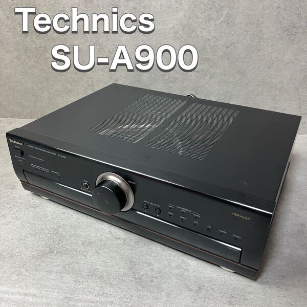 Technics テクニクス プリメインアンプ SU-A900 ブラック