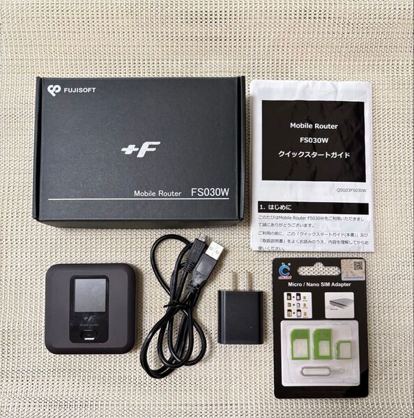 FUJISOFT モバイルルーター FS030W