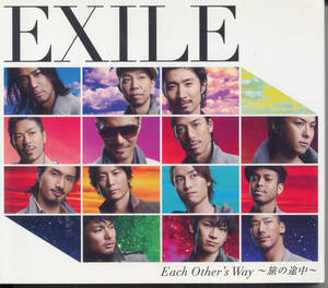 エグザイルEXILE/Each Other's Way～旅の途中～(DVD付) ★CD+DVD