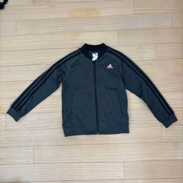 adidas アディダス ジャージ上 140cm トレーニング 中古 子供服 女の子 ジャケット