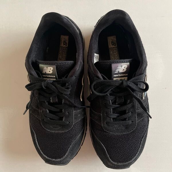 New Balance スニーカー ブラック 24cm
