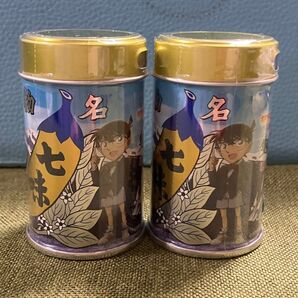 劇場版「名探偵コナン 叟眼の残像」 七味缶 2缶 八幡屋磯五郎
