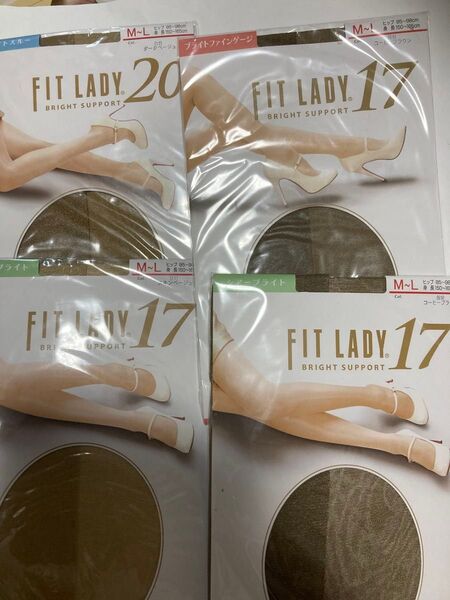 レガルト FIT LADY ストッキング 4足 M〜L