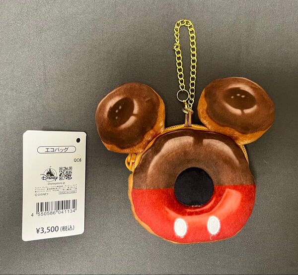ミッキー、チップ&デール ショッピングバッグ・エコバッグ ポーチ入り MICKEY'S BAKERY
