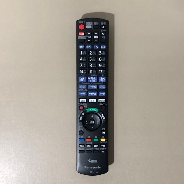 Panasonic 純正BDレコーダー用リモコン N2QAYB001234