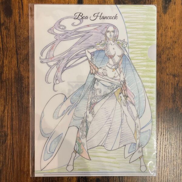 ワンピース ILLUSTRATION WORKS クリアファイル ハンコック