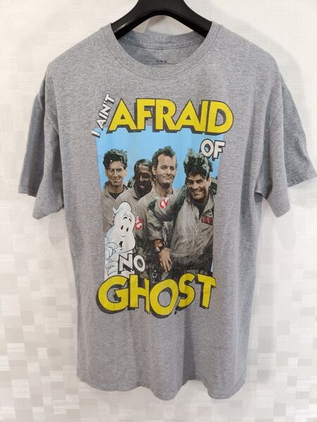 アメリカ古着 半袖Tシャツ ムービーT 映画ゴーストバスターズ プリントT M サイズ コットンMIX