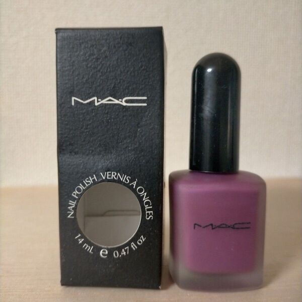 MAC マック ネイルカラー ネイルエナメル パープル 紫 マニキュア ネイルポリッシュ
