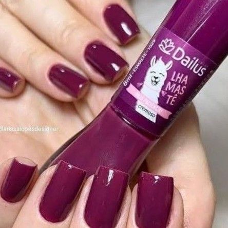 Dailus ネイルカラー マニキュア ブラジル 海外 ポリッシュ 紫 パープル ぶどうBrasil Manicure